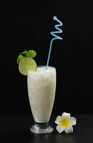 Hình ảnh sữa đá chanh