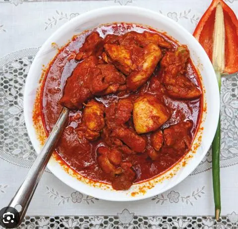 Hình ảnh chicken vindallo+ basmati rice or 1 kulcha bread