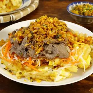 Hình ảnh Nui xào bò trứng