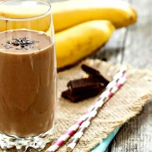 Hình ảnh Sinh tố Chuối + Cacao - Ly 500ml
