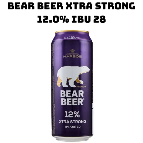 Hình ảnh Bear B.e.e.r Xtra Strong 12.0% IBU 28 500ml