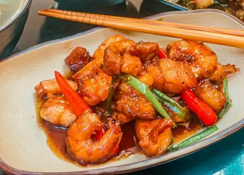 Hình ảnh Cơm Tôm Rim Thịt