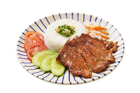 Hình ảnh Cơm sườn nướng
