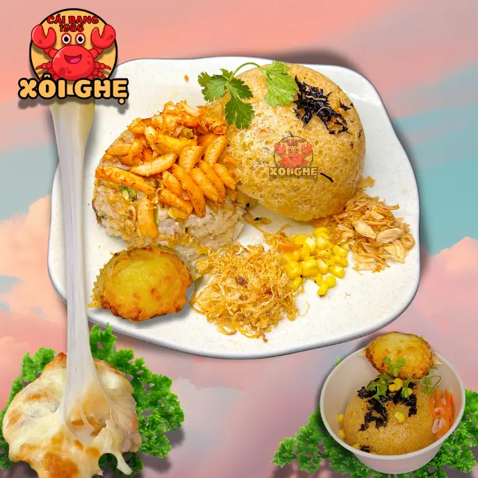 Hình ảnh Xôi Ghẹ ĐB + Mai Ghẹ PHÔ MAI