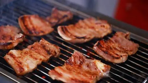 Hình ảnh Ba chỉ heo sốt BBQ