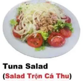 Hình ảnh Slad trộn cá thu
