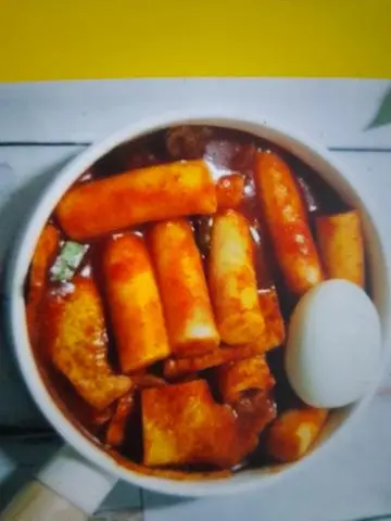 Hình ảnh Bánh gạo sốt cay