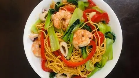 Hình ảnh Mì xào Tôm