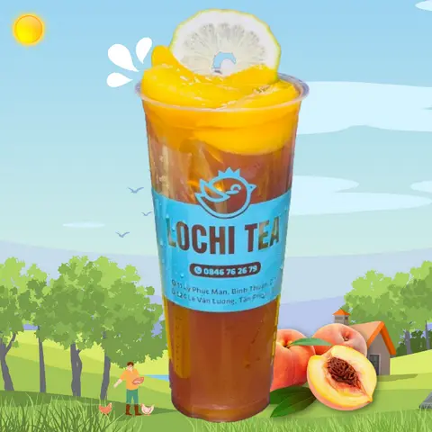 Hình ảnh Trà đào dầm