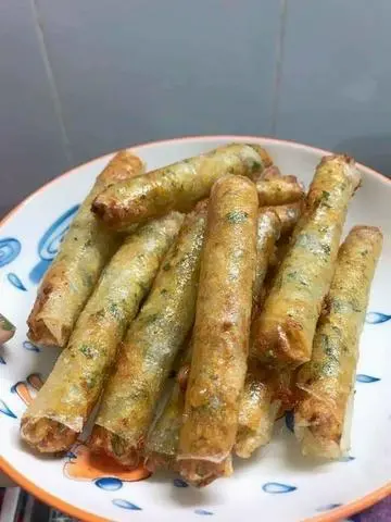Hình ảnh RAM BẮP CHAY CHIÊN SẴN 5 cây - ăn kèm tương ớt