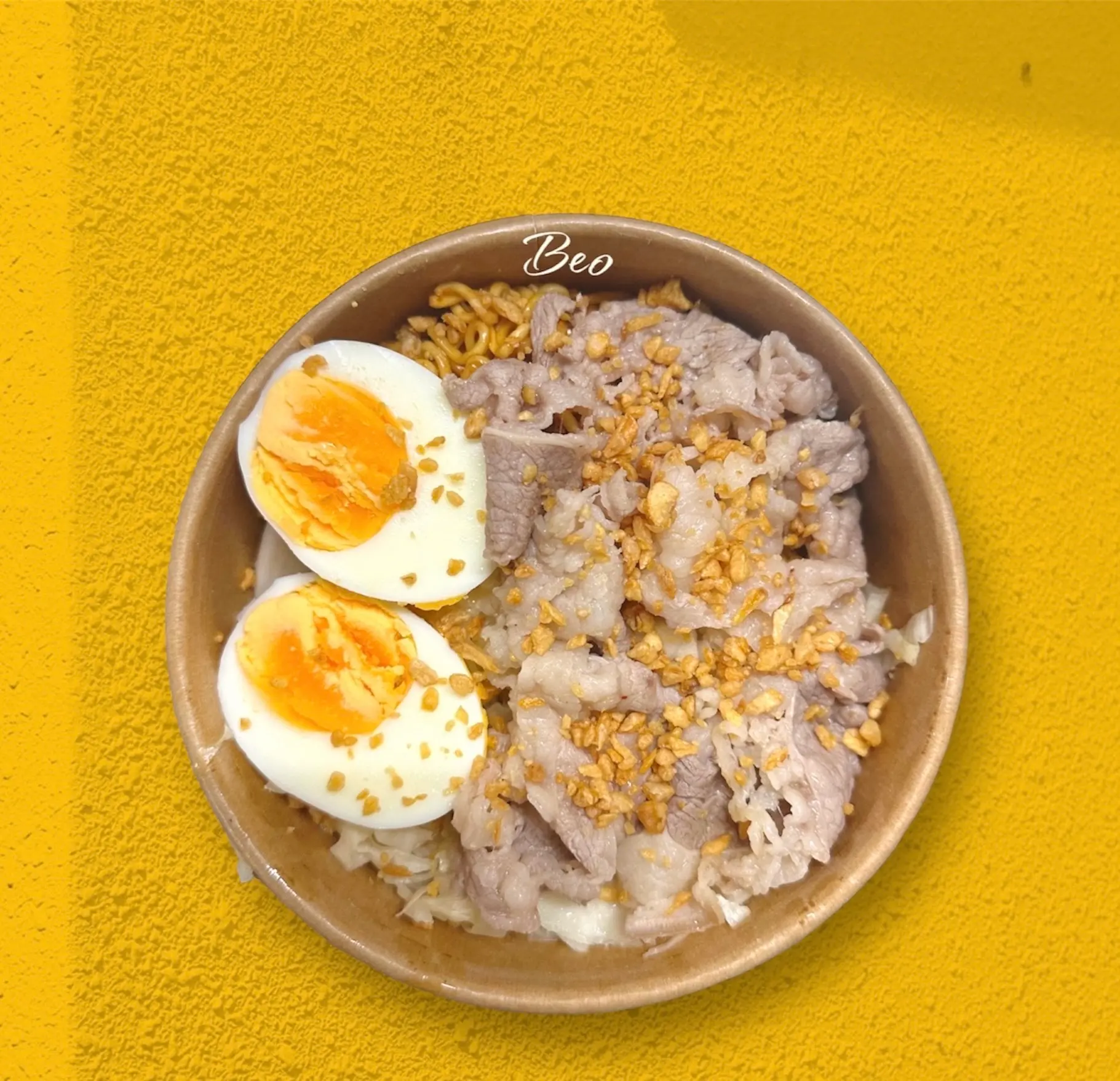 Hình ảnh Mì Trộn Bò Nhúng