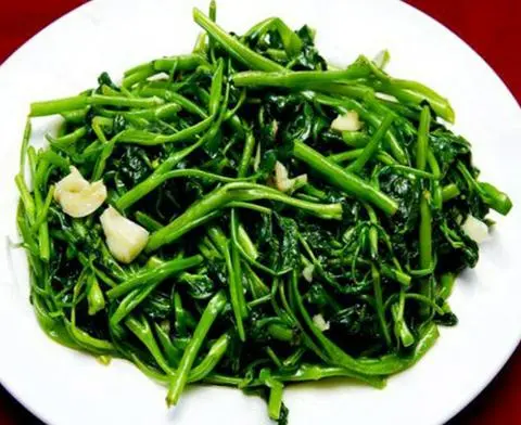 Hình ảnh Rau Muống xào tỏi