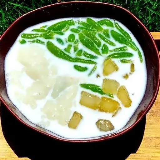 Hình ảnh Tàu hủ bánh lọt thốt nốt rim