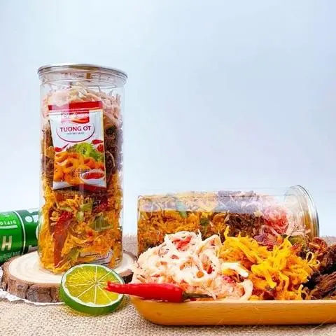 Hình ảnh Khô Mix 3 Vị(hũ 350gr)
