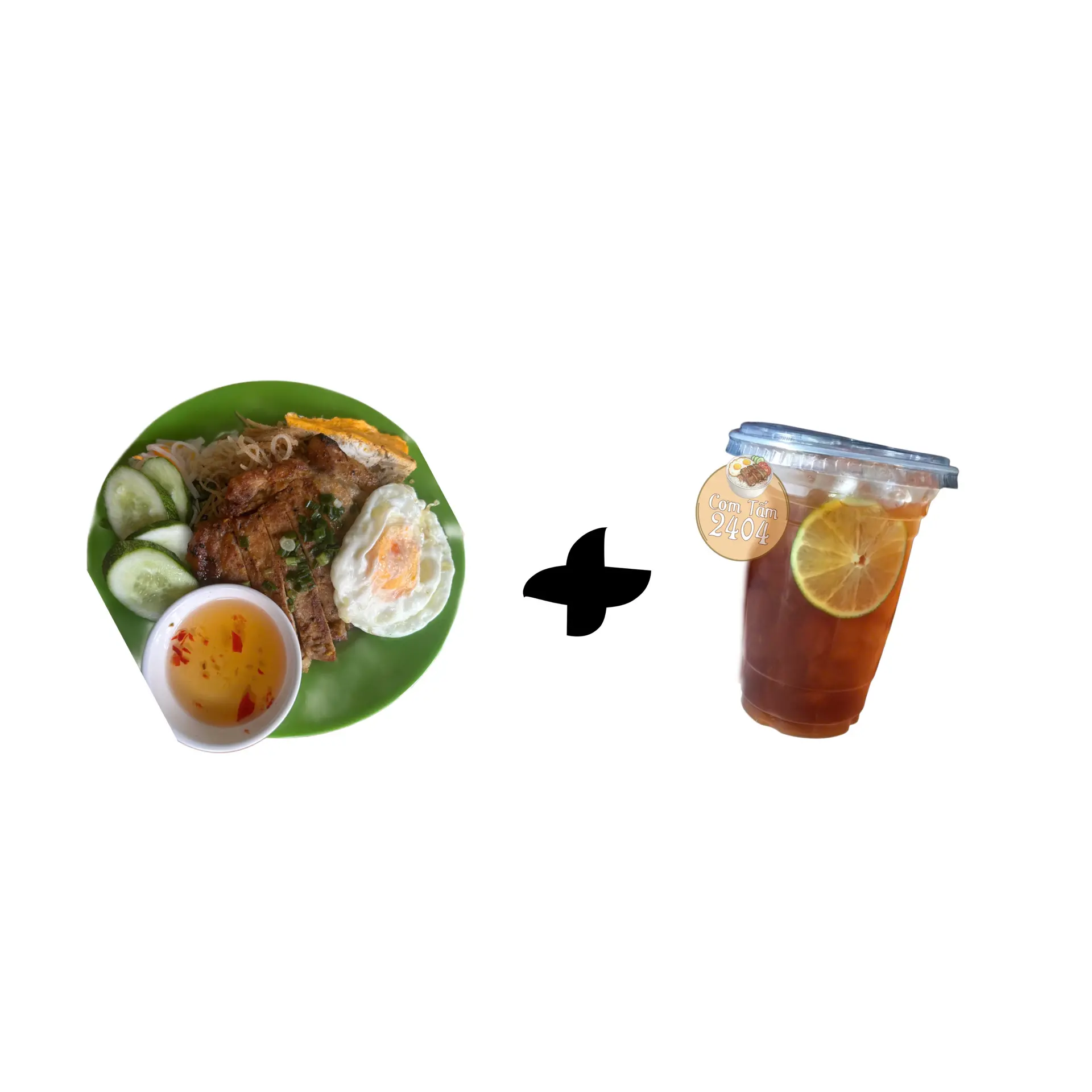 Hình ảnh COMBO: 1 Cơm Tấm Thập Cẩm + 1 Ly Trà Chanh (800ml)