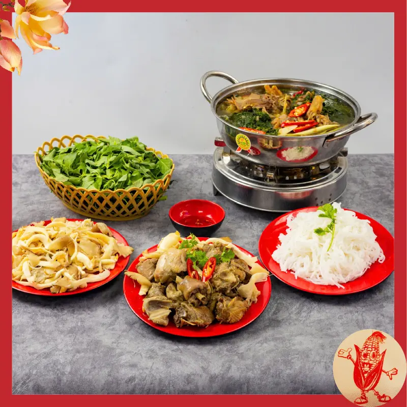Hình ảnh Lẩu gà lá é | Lớn