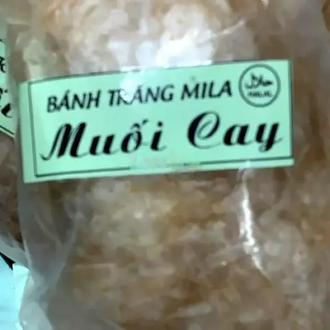 Hình ảnh Bánh tráng muối cay
