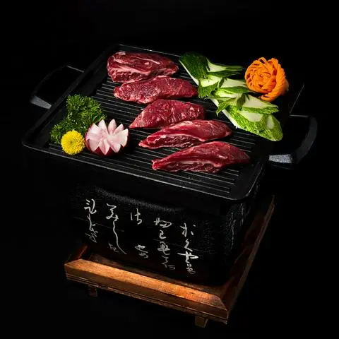 Hình ảnh YA02 - Sườn Bò Mỹ Rút Xương Sốt Gia Vị - Marinated US Beef Boneless Short Ribs