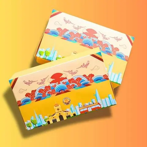 Hình ảnh Bánh Mì Thịt Nướng + Hộp giấy Sài Gòn (Grilled Pork Banh Mi + Saigon paper box)