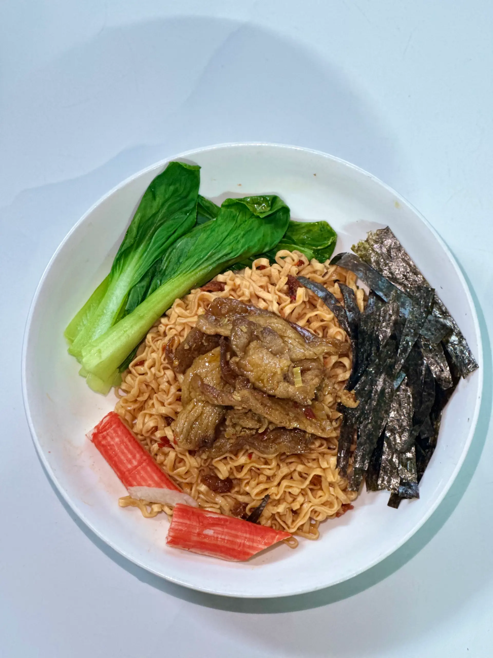 Hình ảnh Mì Trộn Bò Thanh Cua Rong Biển
