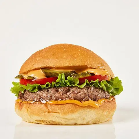Hình ảnh Burger Bò Phô Mai