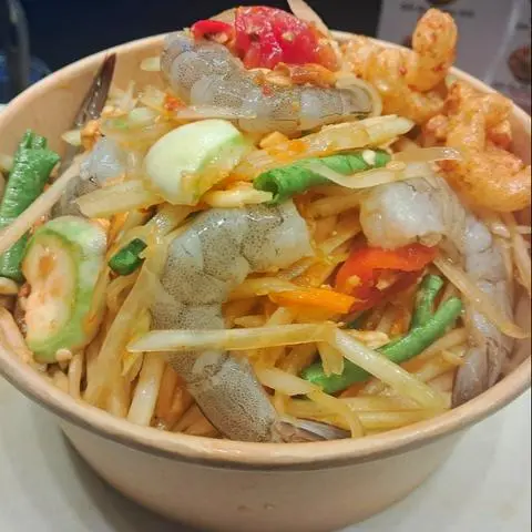Hình ảnh Gỏi đu đủ tôm sống