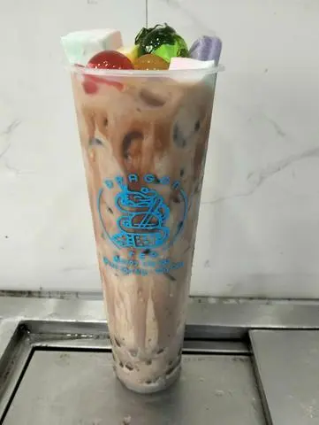 Hình ảnh trà sữa môn full topping size 0.7 lít 