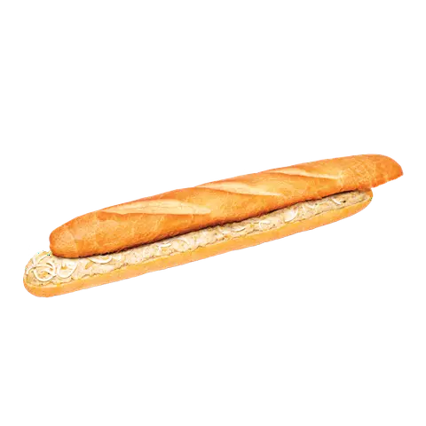 Hình ảnh Bánh Mì Que Nhân Gà Phô Mai