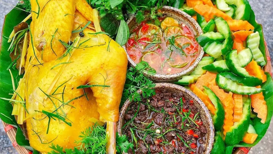 Hình ảnh COMBO- 1/2 CON GÀ HẤP +10 CHÂN GÀ HẤP HÀNH