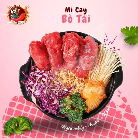 Hình ảnh Mì cay Bò Tái