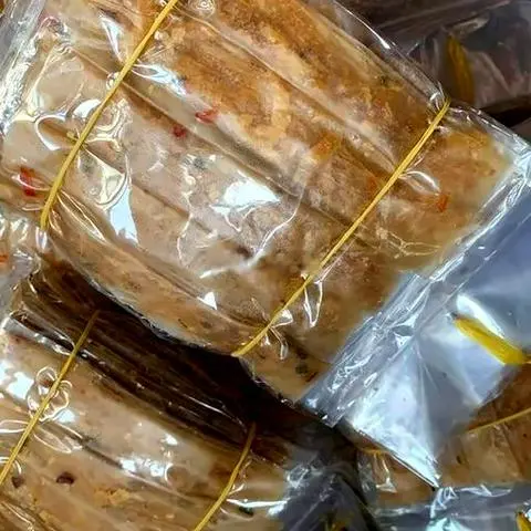 Hình ảnh Bánh tráng cuộn hành phi