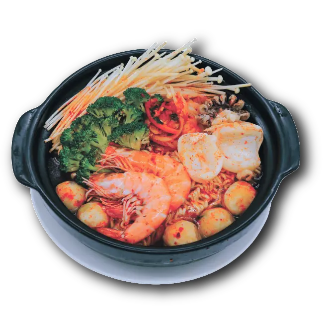 Hình ảnh Mì cay kim chi hải sản 