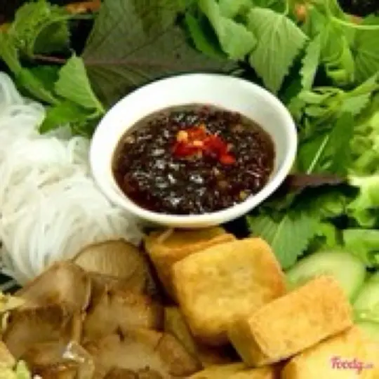 Hình ảnh Bún mẹt - mắm ruốc - chao chay