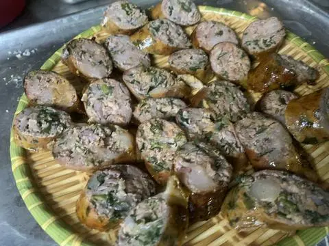 Hình ảnh dồi sụn nhà làm 