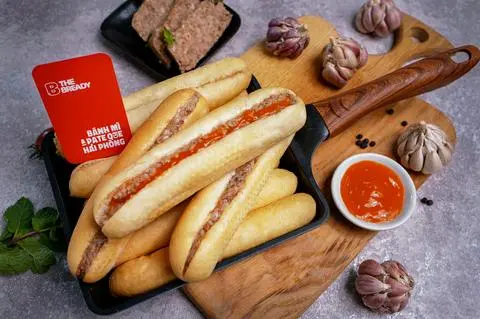 Hình ảnh Bánh Mì Pate Que Hải Phòng Túi Lạnh - 10 que