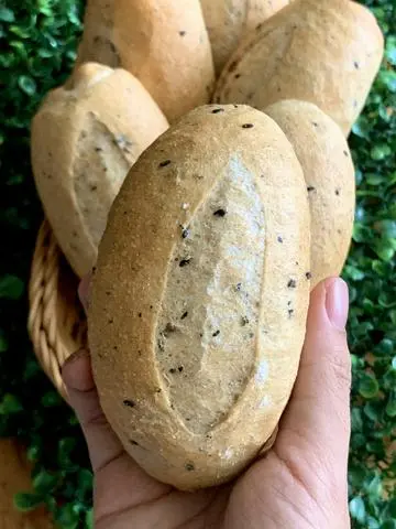 Hình ảnh Bịch 10 bánh mì nguyên cám mini