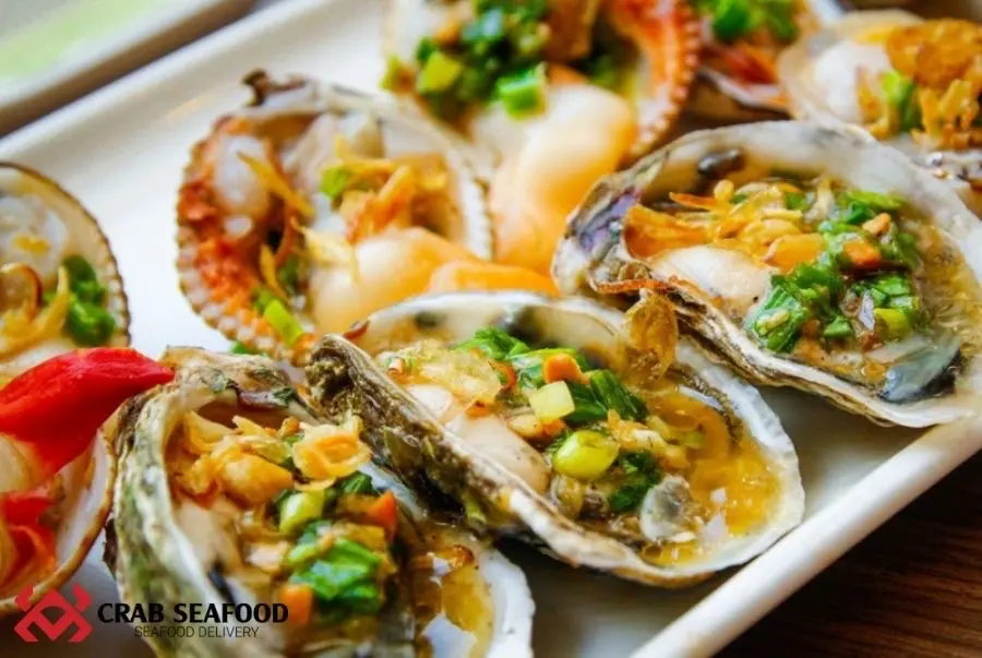 Hình ảnh Hàu sữa nướng trứng