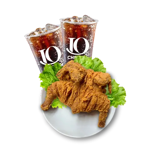 Hình ảnh 1 Gà rán nguyên con + 2 ly coca