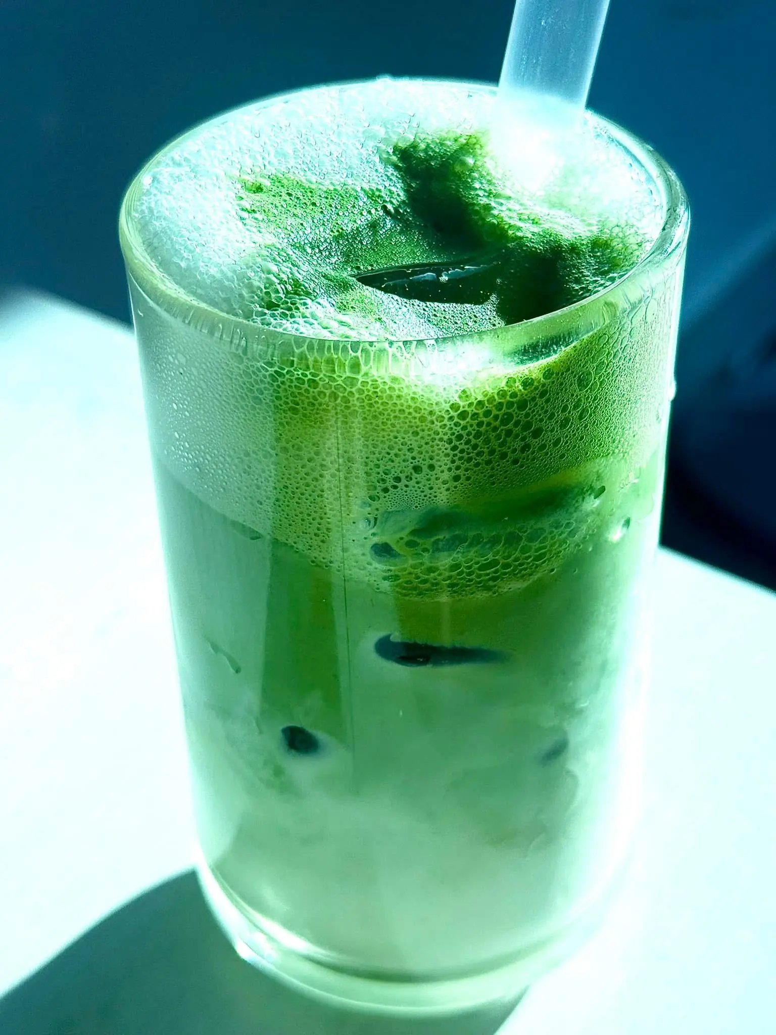 Hình ảnh latte sâm dứa sữa gấu 