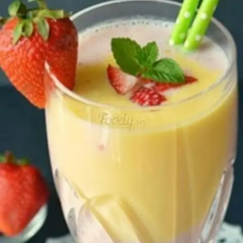 Hình ảnh Sinh tố mít dâu
