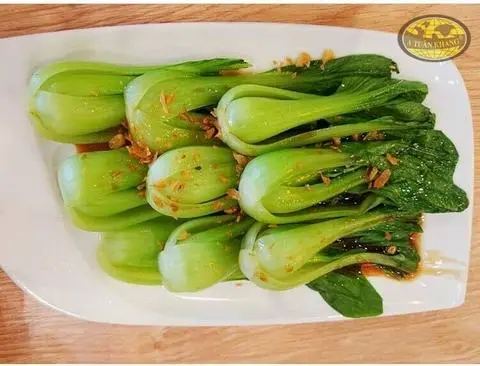 Hình ảnh cải thìa xào 