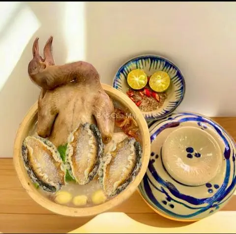 Hình ảnh Cháo Bồ Câu + 3 Bào Ngư