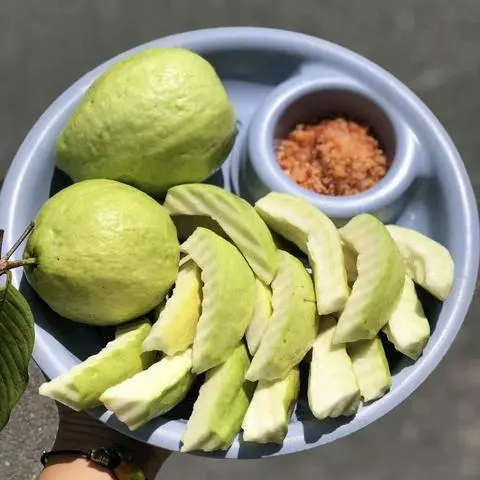 Hình ảnh Ổi gọt sẵng Trọng lượng 500 gr