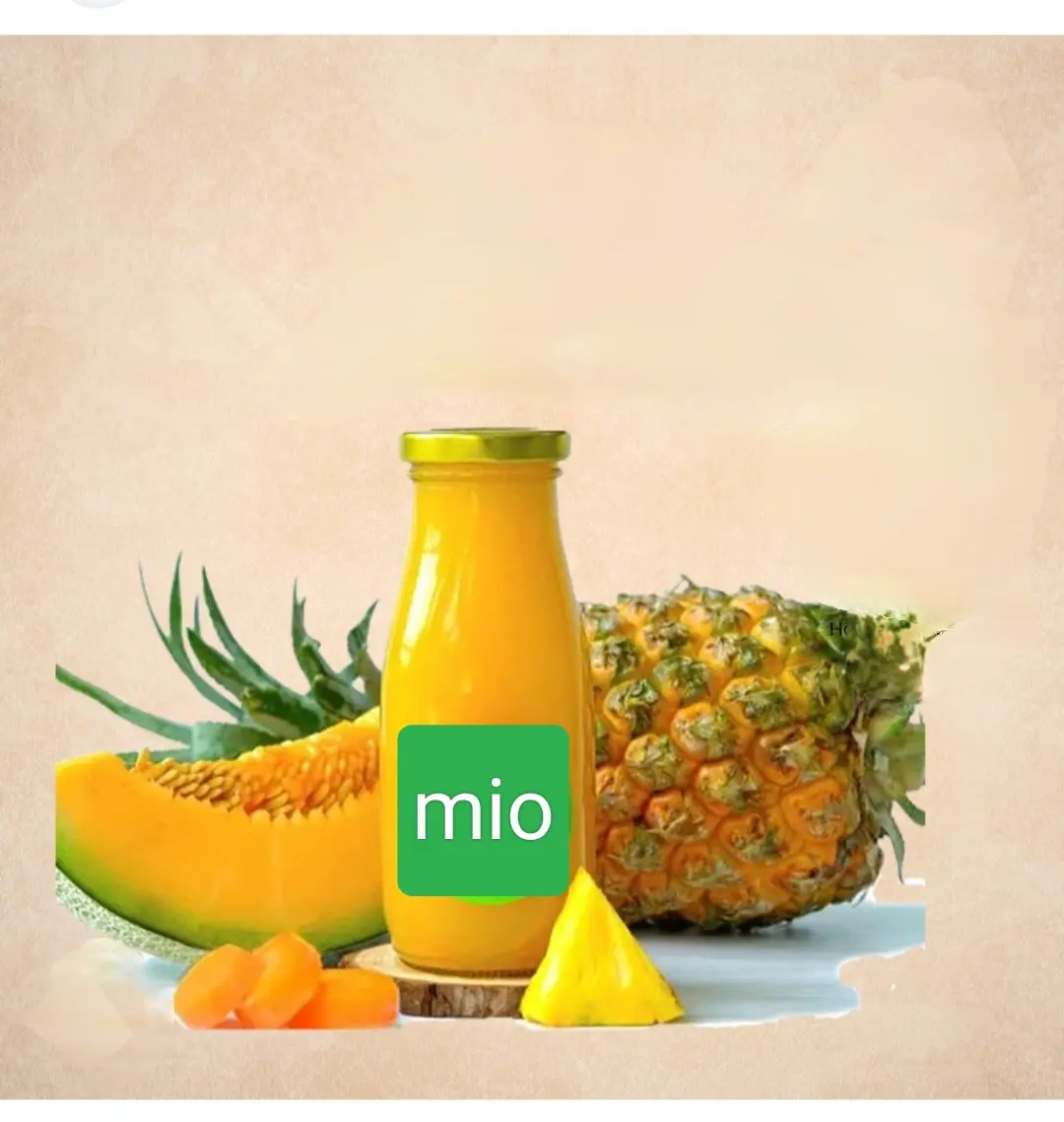 Hình ảnh Ép dưa lưới mix thơm ly 700ml