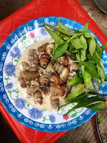 Hình ảnh ốc len xào dừa 
