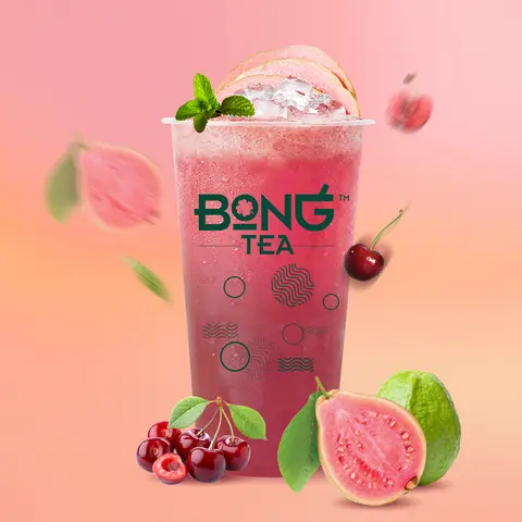 Hình ảnh Trà Cherry Ổi Hồng (Ly Lớn 700ml)