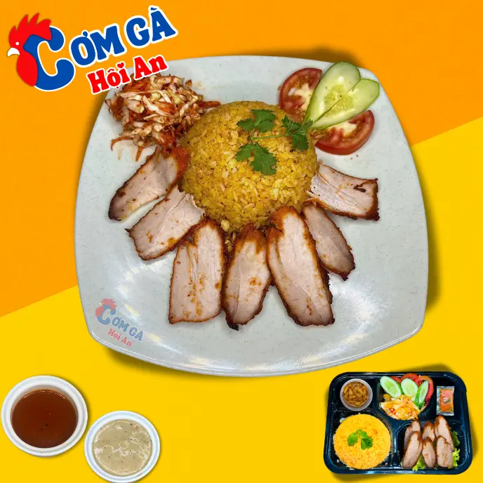 Hình ảnh Cơm chiên thịt xá xíu