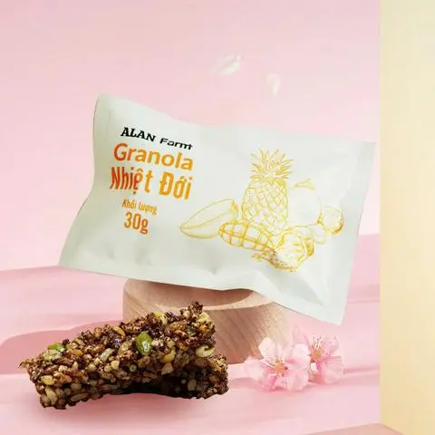 Hình ảnh Bánh Granola Nhiệt Đới
