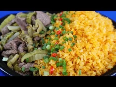 Hình ảnh Cơm chiên dưa bò