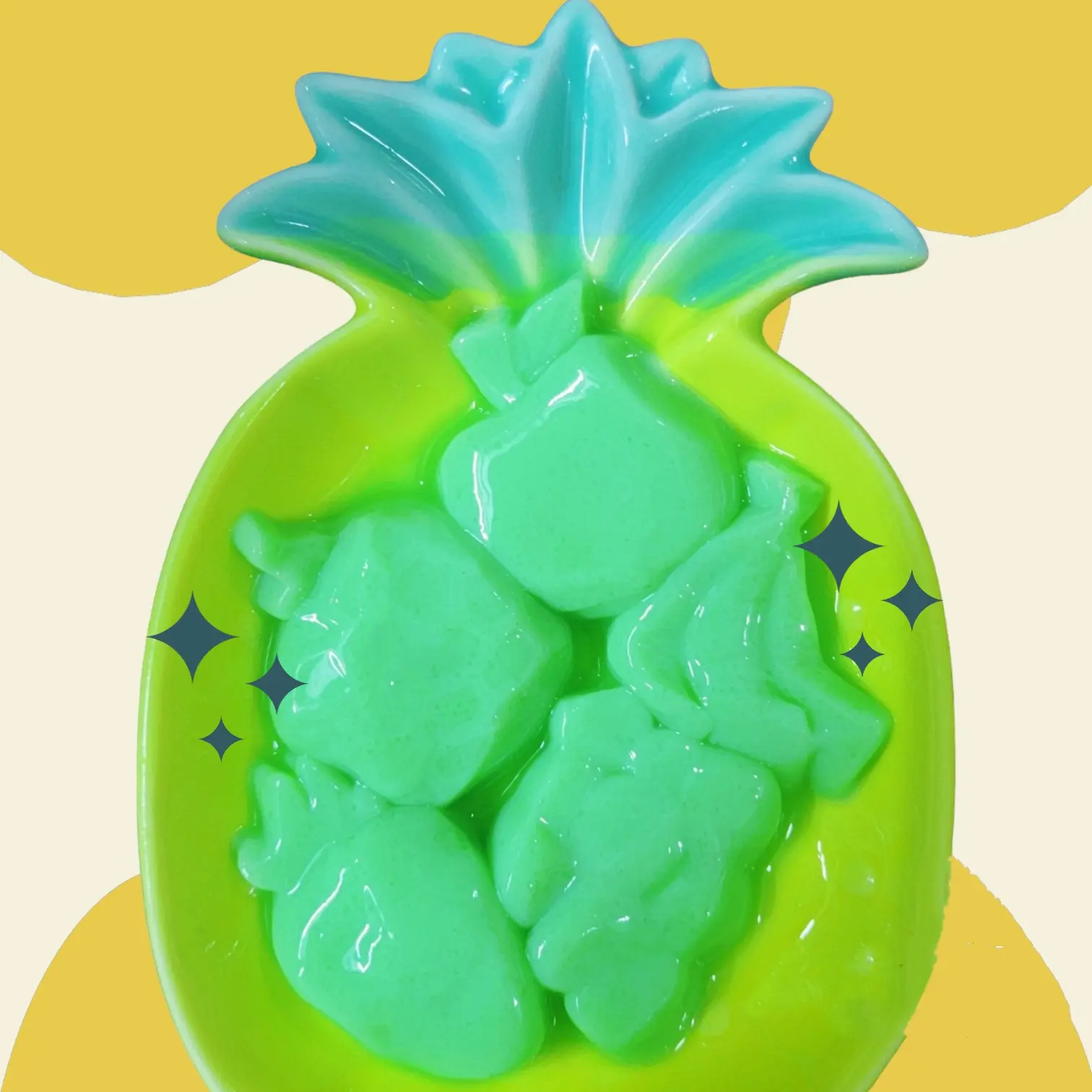 Hình ảnh Pudding Dưa Gang Trái Cây